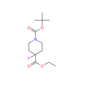 N-BOC-4-氟-4-哌啶甲酸乙酯,4-FLUORO-1-(1,1-DIMETHYLETHYL)1,4-PIPERIDINEDICARBOXYLIC ACID-4-ETHYL ESTER