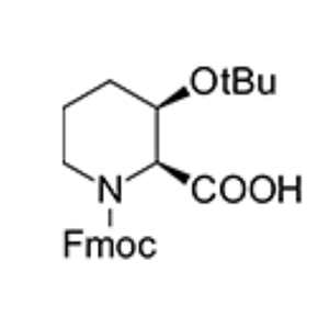 349609-02-5;	1,2-Piperidinedicarboxylic acid, 3-(1,1-dimethylethoxy)-, 1-(9H-fluoren-9-ylmethyl) ester, (2S,3R)-