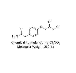 2-(4-((1，3-二氯丙基-2基)氧基)苯基)乙酰胺（M1-12）,2-(4-((1,3-dichloropropyl-2yl)oxy)phenyl)acetamide (M1-12)