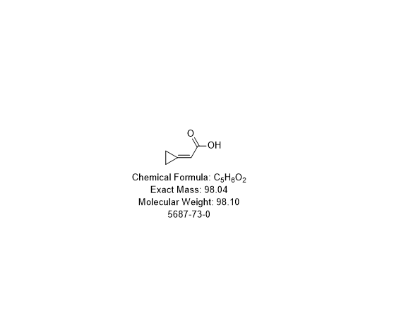 2-环亚丙基乙酸,2-cyclopropylideneacetic acid