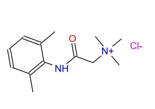 2-[(2,6-二甲基苯基)氨基]-N,N,N-三甲基-2-氧代乙烷氯化铵,2-[(2,6-DIMETHYLPHENYL)AMINO]-N,N,N-TRIMETHYL-2-OXOETHANIMINIUM CHLORIDE