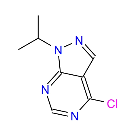 4-氯-1-异丙基-1H-吡唑并[3,4-D]嘧啶,4-CHLORO-1-ISOPROPYL-1H-PYRAZOLO[3,4-D]PYRIMIDINE