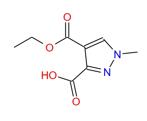 4-(乙氧基羰基)-1-甲基-1H-吡唑-3-羧酸,4-(ethoxycarbonyl)-1-methyl-1H-pyrazole-3-carboxylic acid