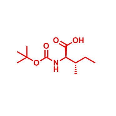 N-叔丁氧羰基-D-別異亮氨酸,(2R,3S)-2-((tert-Butoxycarbonyl)amino)-3-methylpentanoic acid , Boc-D-Allo-Ile-OH