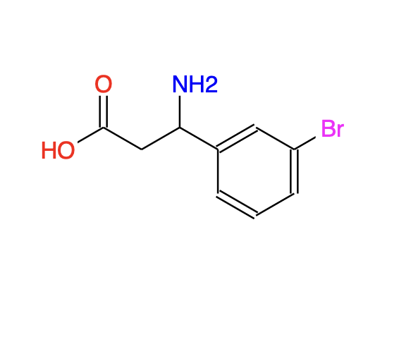 3-氨基-3-(3-溴苯基)丙酸,3-Amino-3-(3-bromophenyl)propionic Acid