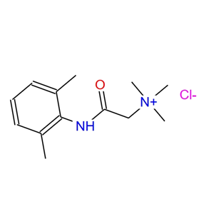 2-[(2,6-二甲基苯基)氨基]-N,N,N-三甲基-2-氧代乙烷氯化铵,2-[(2,6-DIMETHYLPHENYL)AMINO]-N,N,N-TRIMETHYL-2-OXOETHANIMINIUM CHLORIDE