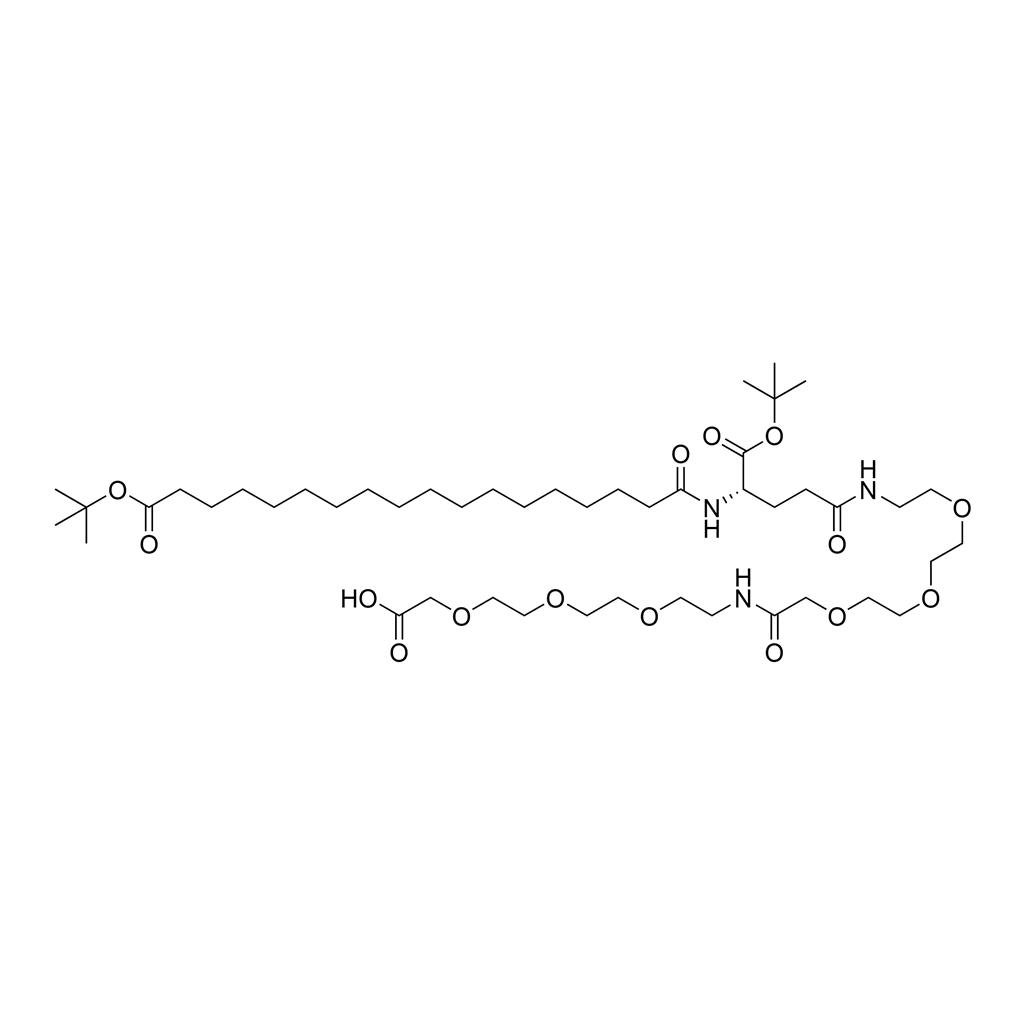 索瑪魯肽側鏈類似物2,tBuO-Ste-Glu(AEEEA-AEEEA-OH)-OtBu