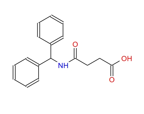 3-[(二苯基甲基)氨基甲?；鵠丙酸,N-Benzhydrylsuccinamic acid