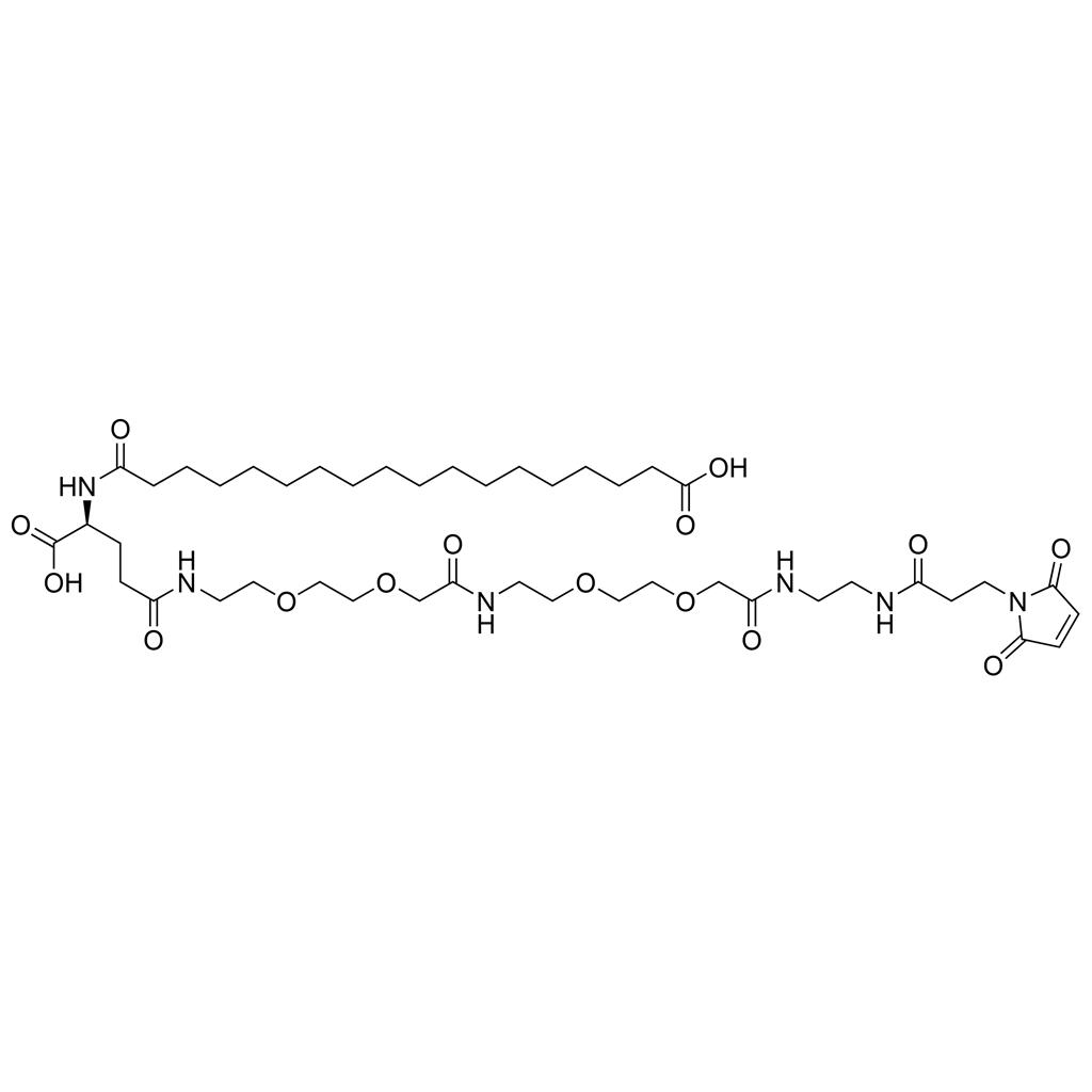 索瑪魯肽側(cè)鏈類似物6,HO-Ste-Glu(AEEA-AEEA-Mal)-OH