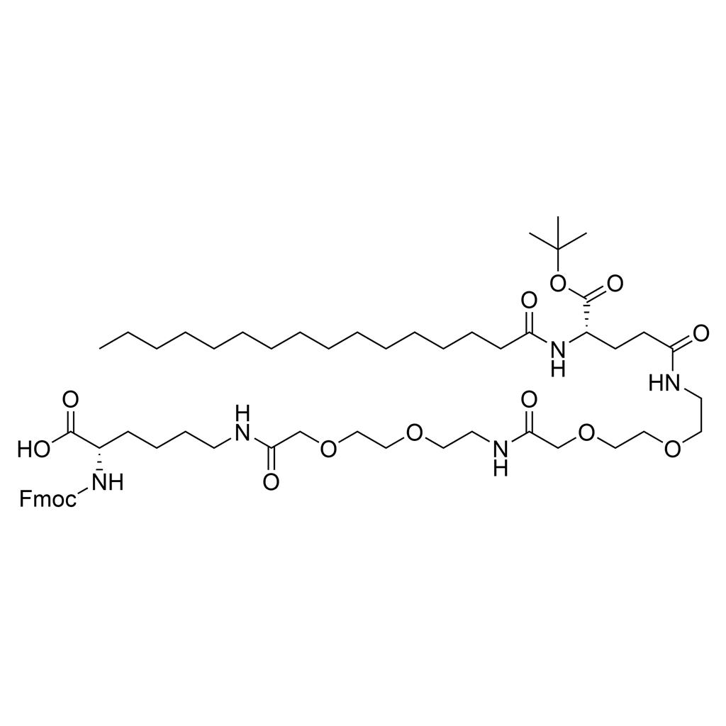 索玛鲁肽侧链类似物15,Fmoc-Lys(Pal-Glu(AEEA-AEEA)-OtBu)-OH
