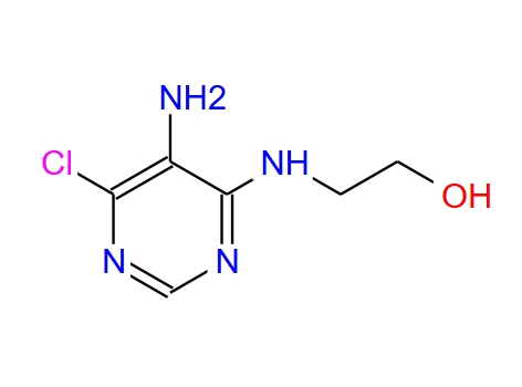 2-((5-氨基-6-氯嘧啶-4-基)氨基)乙烷-1-醇,2-(5-AMINO-6-CHLORO-PYRIMIDIN-4-YLAMINO)-ETHANOL