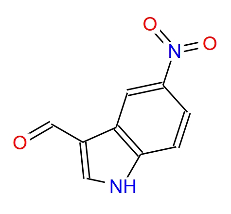 5-硝基吲哚-3-甲醛,5-Nitro-1H-indole-3-carbaldehyde