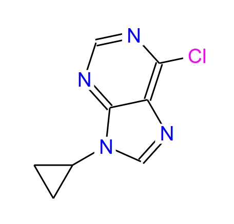 6-氯-9-环丙基-9H-嘌呤,6-chloro-9-cyclopropyl-9H-purine