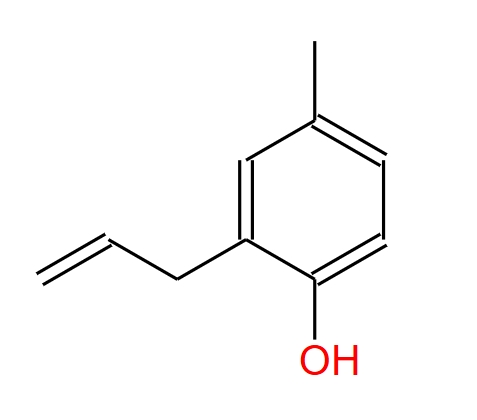 2-烯丙基-4-甲基苯酚,2-Allyl-4-methyl-phenol
