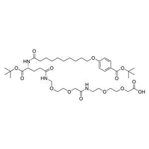 索玛鲁肽侧链类似物4,tBuO-Bz-Seb-Glu(AEEA-AEEA-OH)-OtBu