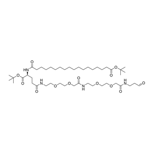 索玛鲁肽丙醛修饰侧链,tBuO-Ste-Glu(AEEA-AEEA-NH-pALD)-OtBu