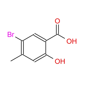 5-溴-2-羟基-4-甲基苯甲酸,5-bromo-2-hydroxy-4-methyl-benzoic acid