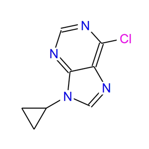 6-氯-9-环丙基-9H-嘌呤
