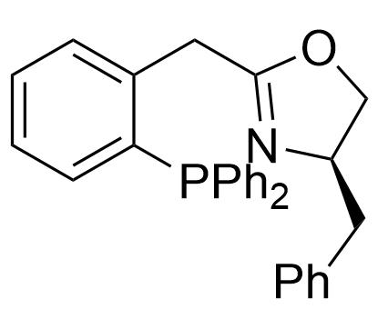 (R)-4-芐基-2-(2-(二苯基膦基)芐基)-4,5-二氫惡唑,(R)-4-Benzyl-2-(2-(diphenylphosphino)benzyl)-4,5-dihydrooxazole