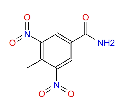 4-甲基-3,5-二硝基-苯甲酰胺,4-methyl-3,5-dinitro-benzamide