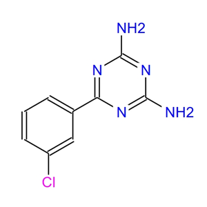 6-(3-氯苯基)-1,3,5-三嗪-2,4-二胺