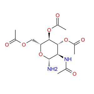 2-乙酰氨基-3,4,6-三-O-乙酰基-2-脱氧-Β-D-吡喃葡萄糖基胺