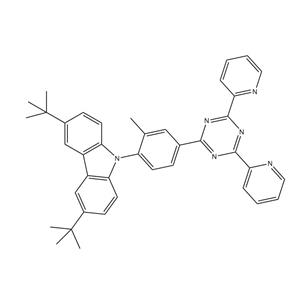 3,6-di-tert-butyl-9-(4-(4,6-di(pyridin-2-yl)-1,3,5-triazin-2-yl)-2-methylphenyl)-9H-carbazole