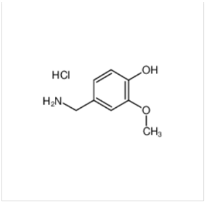 香兰素胺盐酸盐,4-Hydroxy-3-methoxybenzylamine hydrochloride