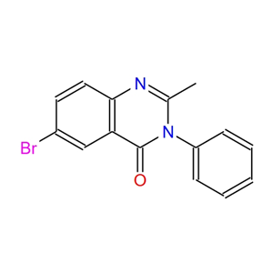 6-溴-2-甲基-3-苯基喹唑啉-4(3H)-酮