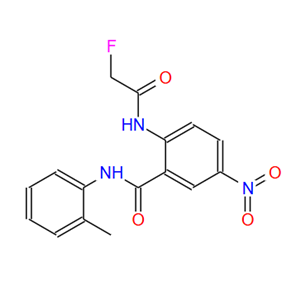 2-[(2-氟乙酰基)氨基]-N-(2-甲基苯基)-5-硝基-苯甲酰胺,BENZAMIDE, 2-[(2-FLUOROACETYL)AMINO]-N-(2-METHYLPHENYL)-5-NITRO-