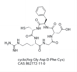 cyclo(Arg-Gly-Asp-D-Phe-Cys),cyclo(Arg-Gly-Asp-D-Phe-Cys)