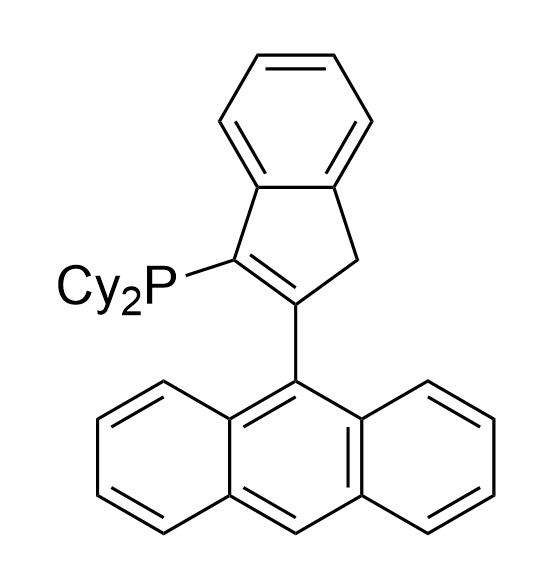 2-蒽基-3-茚基二环己基膦,(2-(anthracen-9-yl)-1H-inden-3-yl)dicyclohexylphosphane