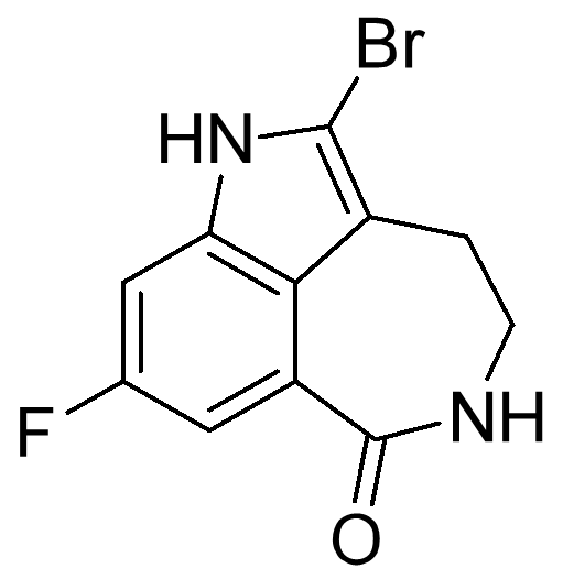 鲁卡帕尼中间体2,2-bromo-8-fluoro-4,5-dihydro-1H-azepino[5,4,3-cd]indol-6(3H)-one