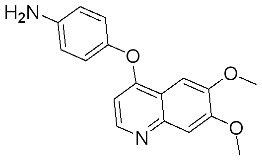 卡博替尼中间体2,4-((6,7-Dimethoxyquinolin-4-yl)oxy)aniline