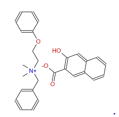 羟萘酸苄酚宁,BEPHENIUM HYDROXYNAPHTHOATE