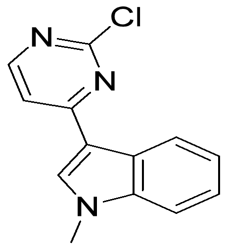 3-(2-氯嘧啶-4-基)-1-甲基吲哚,3-(2-chloropyriMidin-4-yl)-1-Methylindole