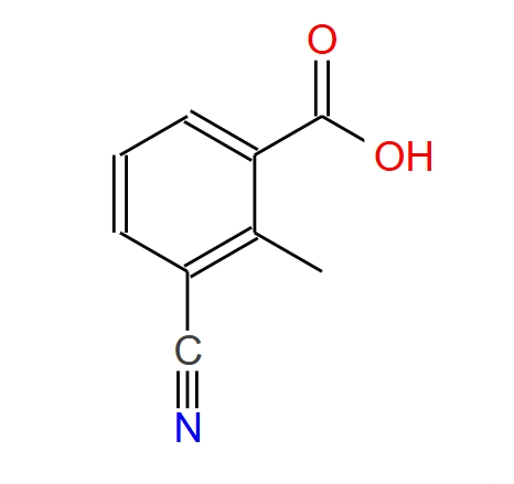 3-氰基-2-甲基苯甲酸,3-cyano-2-methylbenzoic acid