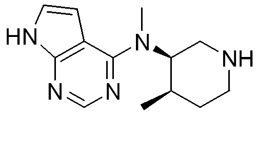 N-甲基-N-((3R,4R)-4-甲基哌啶-3-基)-7H-吡咯并[2,3-D]嘧啶-4-胺,N-methyl-N-((3R,4R)-4-methylpiperidin-3-yl)-7H-pyrrolo[2,3-d]pyrimidin-4-amine