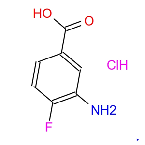 3-氨基-4-氟苯甲酸盐酸盐,3-AMINO-4-FLUOROBENZOIC ACID HYDROCHLORIDE