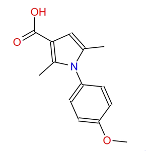 1-(4-甲氧基苯基)-2,5-二甲基-1H-吡咯-3-羧酸