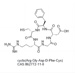 cyclo(Arg-Gly-Asp-D-Phe-Cys)