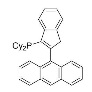 2-蒽基-3-茚基二环己基膦,(2-(anthracen-9-yl)-1H-inden-3-yl)dicyclohexylphosphane