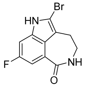 鲁卡帕尼中间体2,2-bromo-8-fluoro-4,5-dihydro-1H-azepino[5,4,3-cd]indol-6(3H)-one