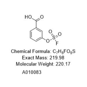 3-((fluorosulfonyl)oxy)benzoic acid,3-((fluorosulfonyl)oxy)benzoic acid