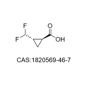 (1S,2S)-2-(二氟甲基)环丙烷羧酸（1820569-46-7）好再来ee98%