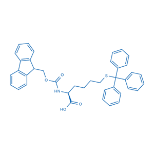(S)-2-((((9H-Fluoren-9-yl)methoxy)carbonyl)amino)-6-(tritylthio)hexanoic acid,(S)-2-((((9H-Fluoren-9-yl)methoxy)carbonyl)amino)-6-(tritylthio)hexanoic acid