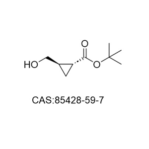 Cyclopropanecarboxylic acid, 2-(hydroxymethyl)-, 1,1-dimethylethyl ester, trans- (9CI)(85428-59-7)
