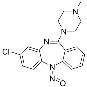 N-亚硝基氯氮平