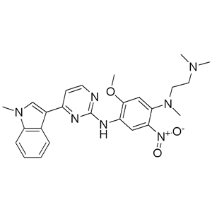 AZD9291中间体3,1,4-BenzenediaMine, N1-[2-(diMethylaMino)ethyl]-5-Methoxy-N1-Methyl-N4-[4-(1-Methyl-1H-indol-3-yl)-2-pyriMidinyl]-2-nitro-