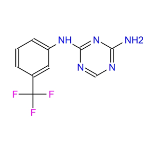 N-(3-三氟甲基-苯基)-[1,3,5]三嗪-2,4-二胺